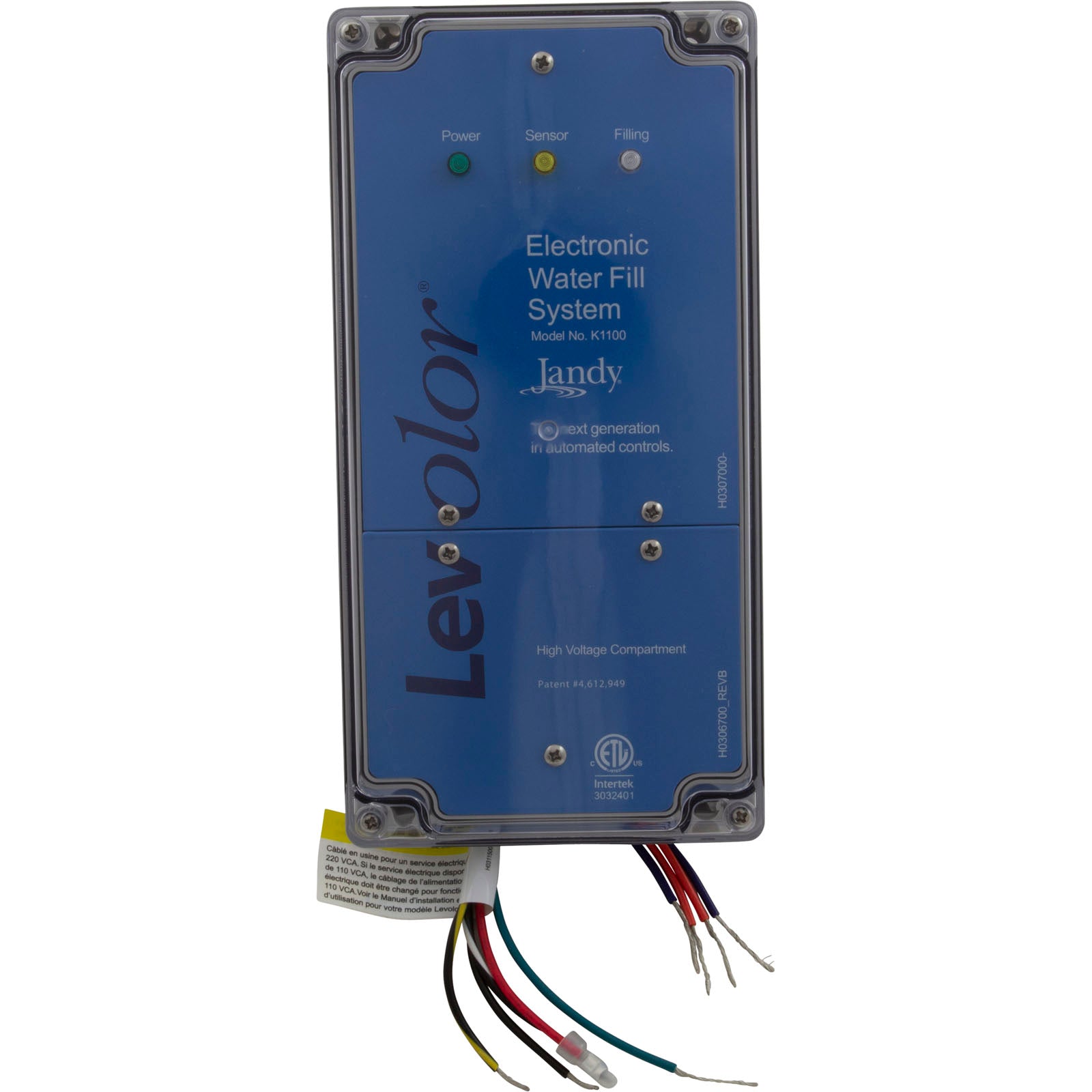 Lev Controls Jandy Pro Series Controller Only, Lev-240V – Swimmingpoolpartsonline.com